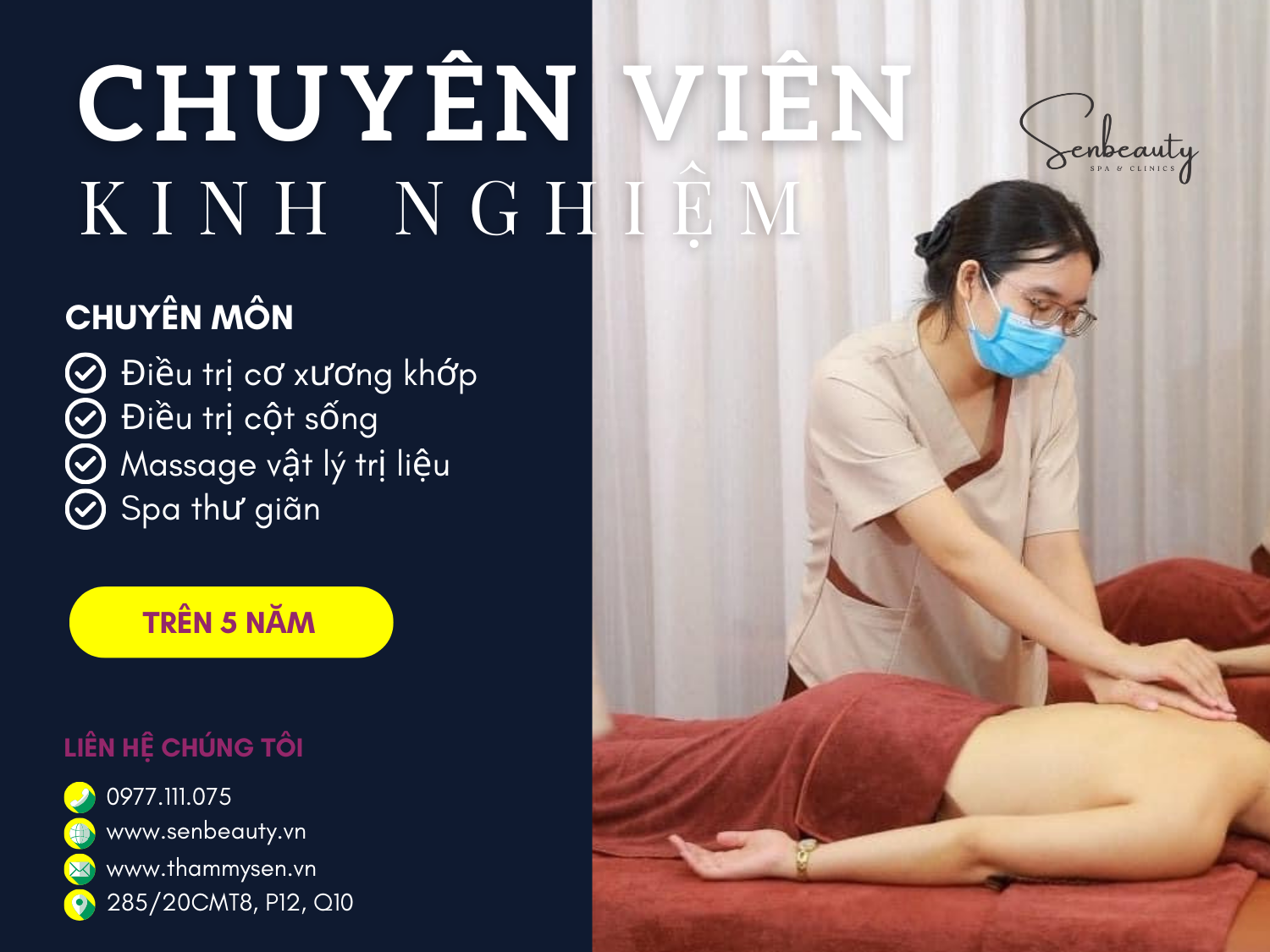 Massage Body Đá Nóng Nam Nữ Tại Sen Beauty