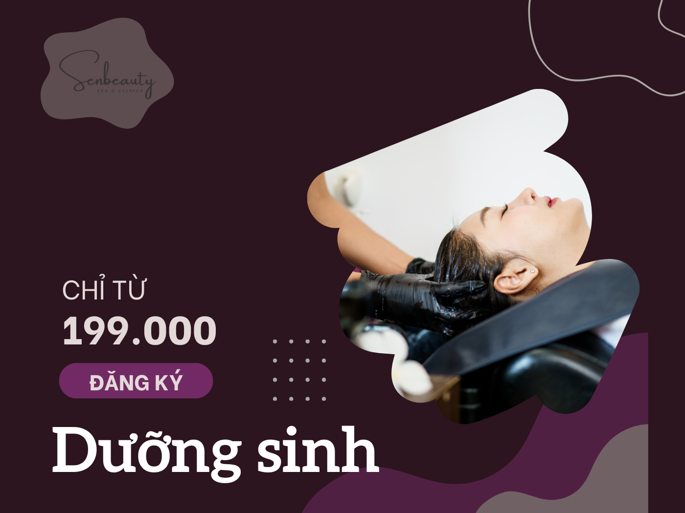 Gội đầu dưỡng sinh kết hợp massage